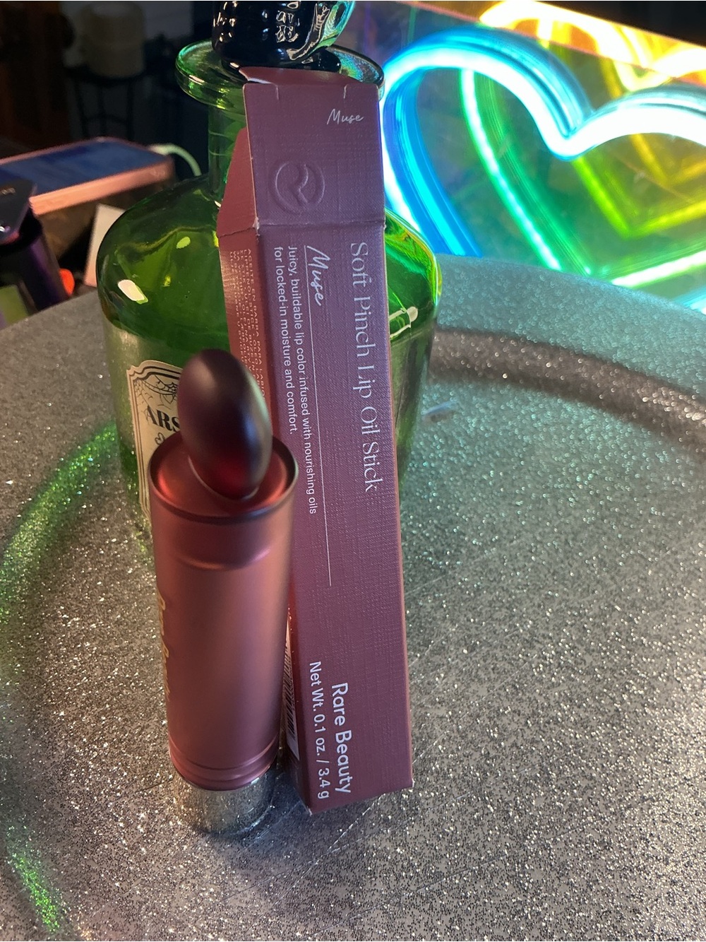 Rare Beauty Soft Pinch Lip Oil Stick - Muse (deep berry)